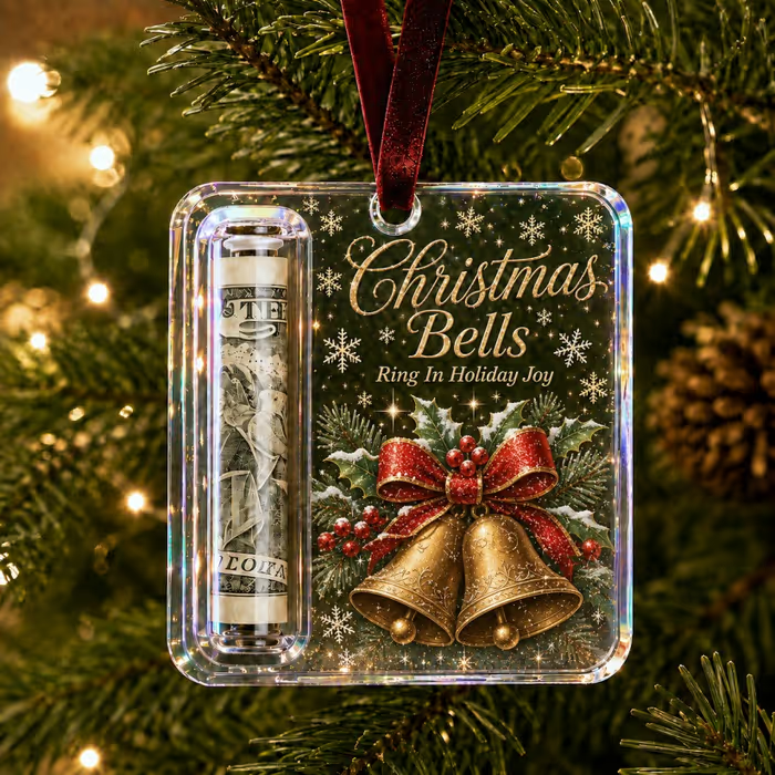 🎄Christmas Cash Gift Ornament- Make Cash Feel Like A Real Christmas Gift💵