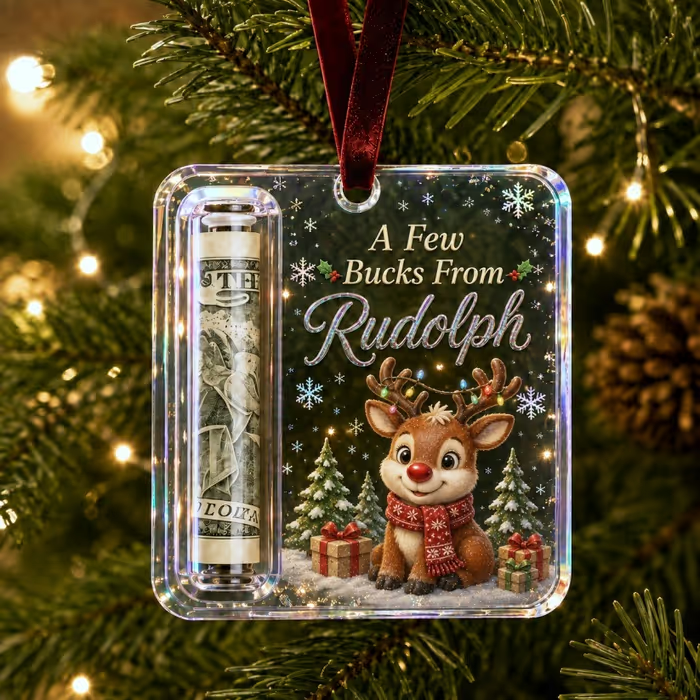 🎄Christmas Cash Gift Ornament- Make Cash Feel Like A Real Christmas Gift💵