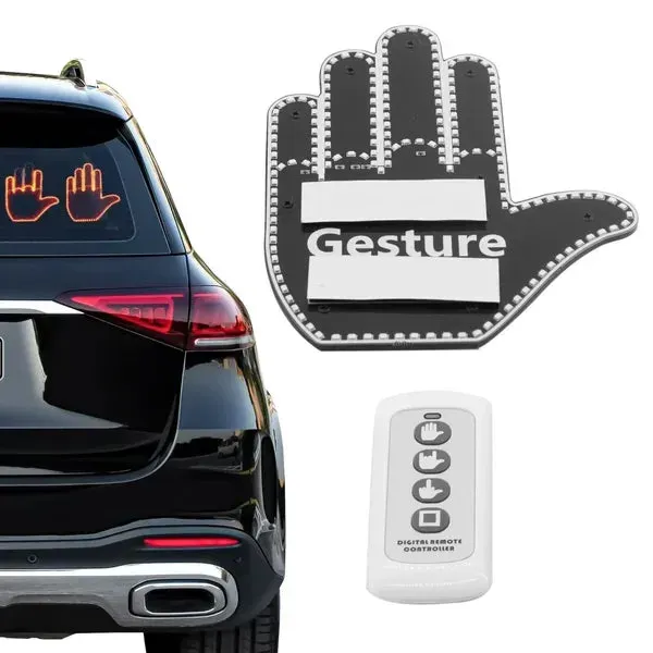 Middle Finger Gesture Light with Remote-Festivesl