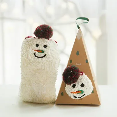 (🌲EARLY CHRISTMAS SALE - 49% OFF) 🎁🧦Christmas Style Thickened Warm Socks - Gift Wrapping🎁BUY 4 GET EXTRA 10% OFF-Festivesl