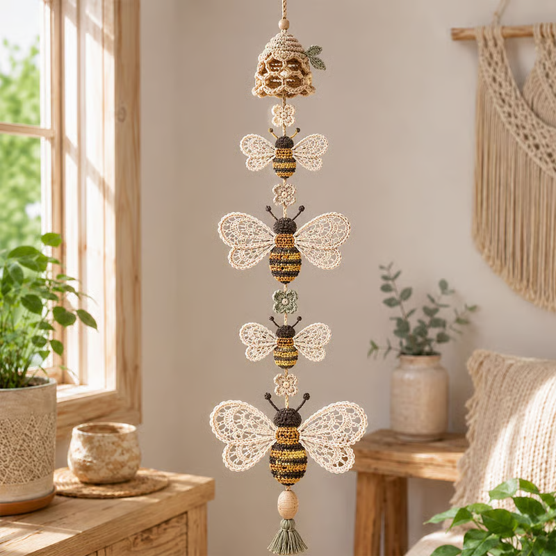 🔥LAST DAY 50% OFF - 🦋Butterfly Garden Cascade DIY Crochet Kit