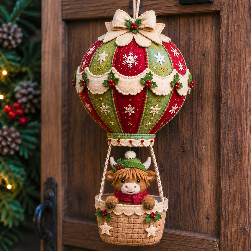 🔥LAST DAY 50% OFF - 🎈 Christmas Hot Air Balloon Hanging DIY Kit