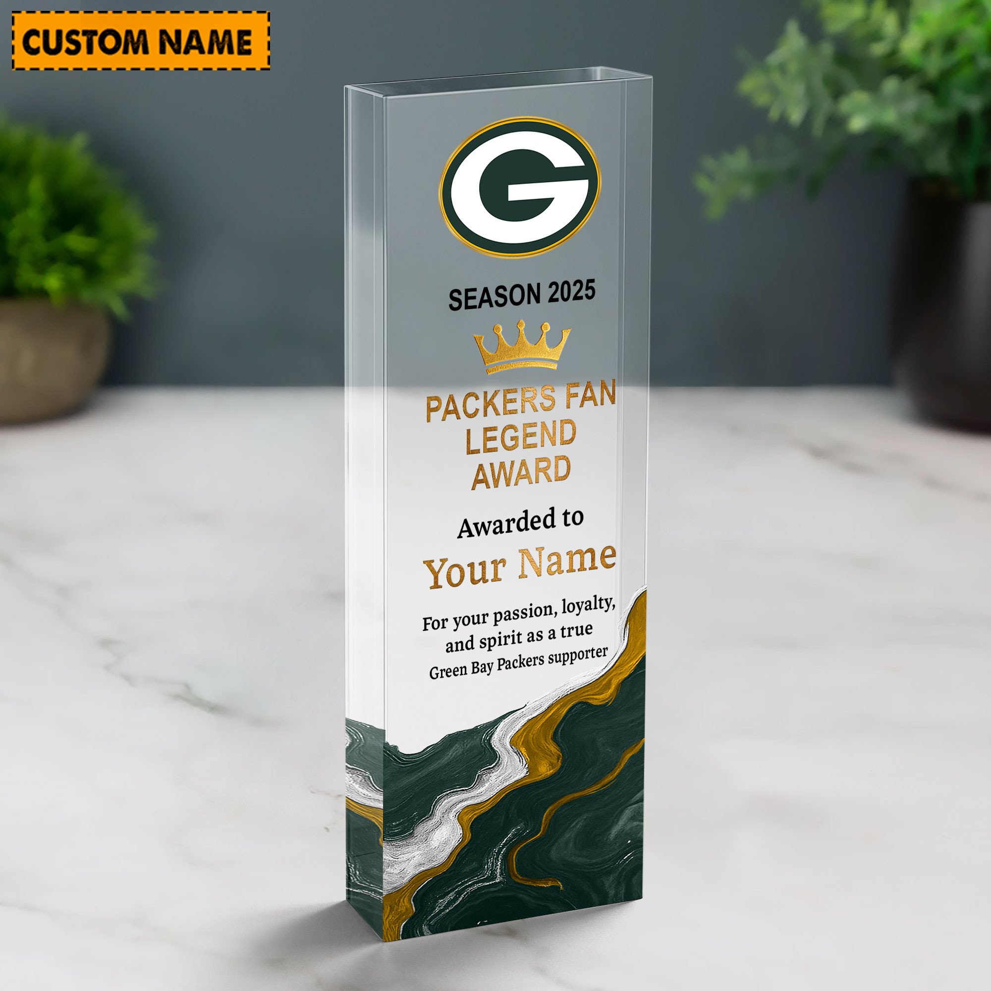 NFL Personalized Acrylic Award Plaque Funny Christmas Gift For Family - Limited Edition