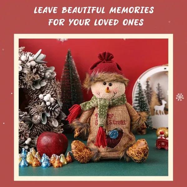 🎄Christmas Gift Bags Zipper Design🎄-Festivesl