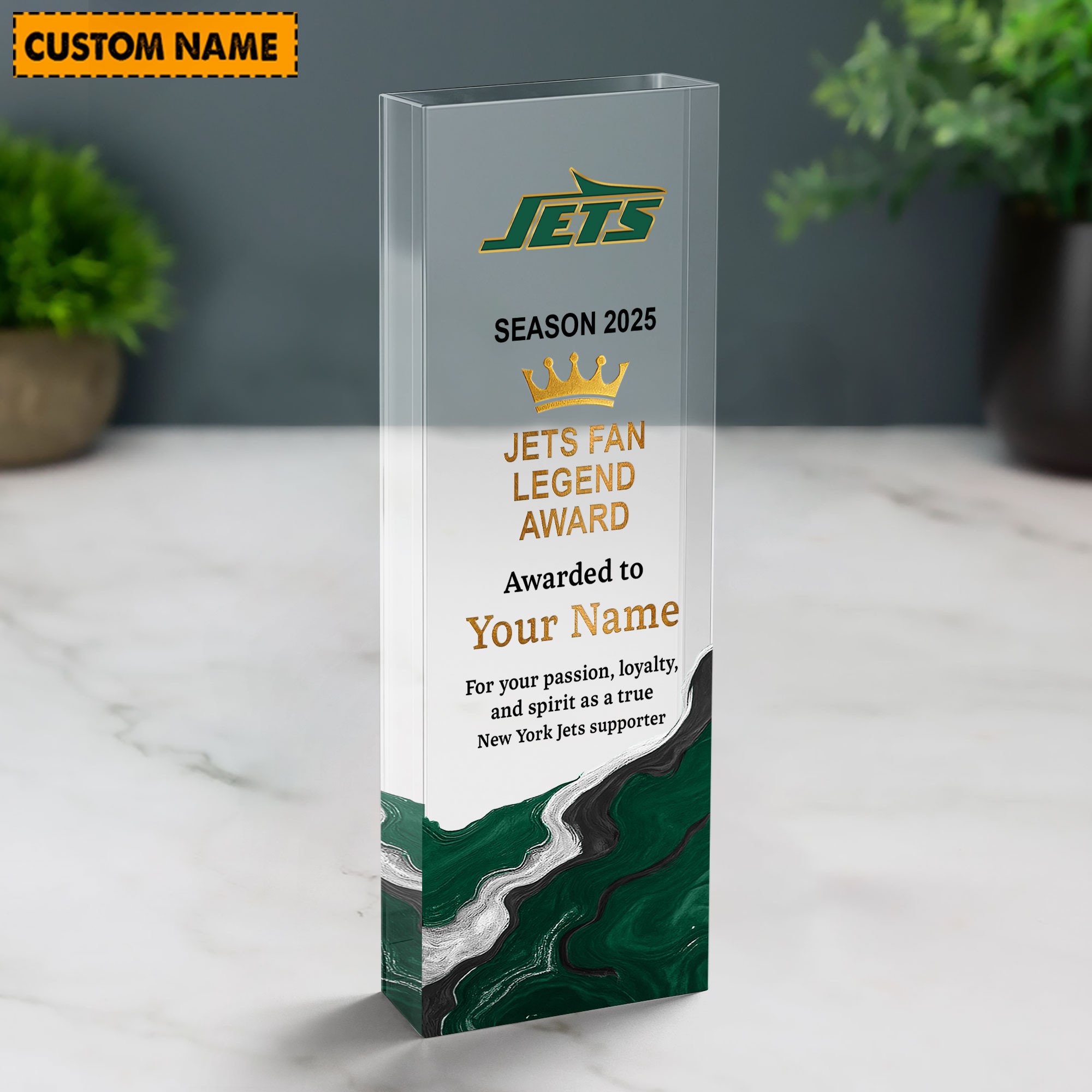 NFL Personalized Acrylic Award Plaque Funny Christmas Gift For Family - Limited Edition