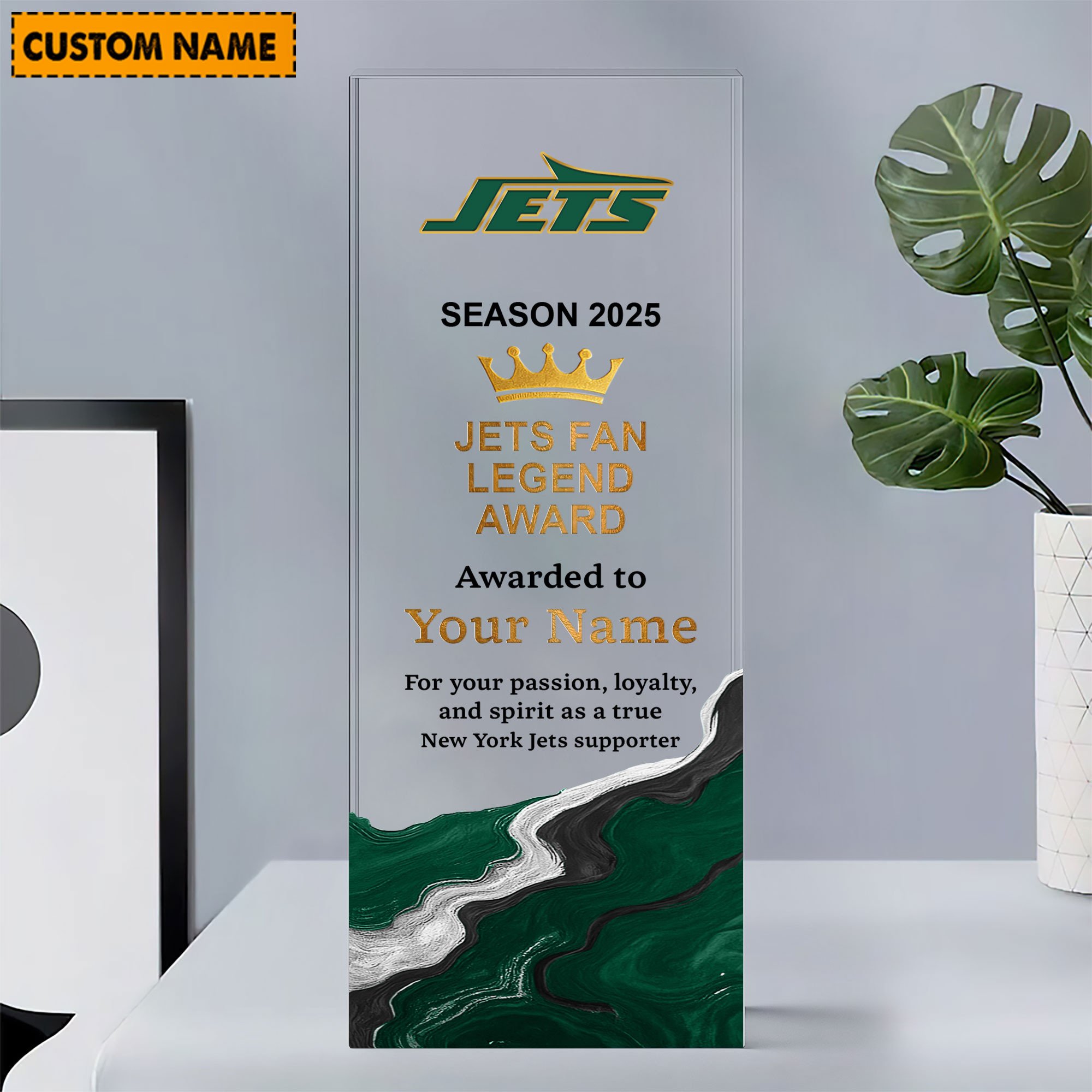 NFL Personalized Acrylic Award Plaque Funny Christmas Gift For Family - Limited Edition