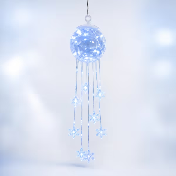 ❄️⛄️Winter Magic Snowflake – LED Hanging Christmas Ornament❄️