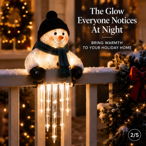 Icicle-style glow effect