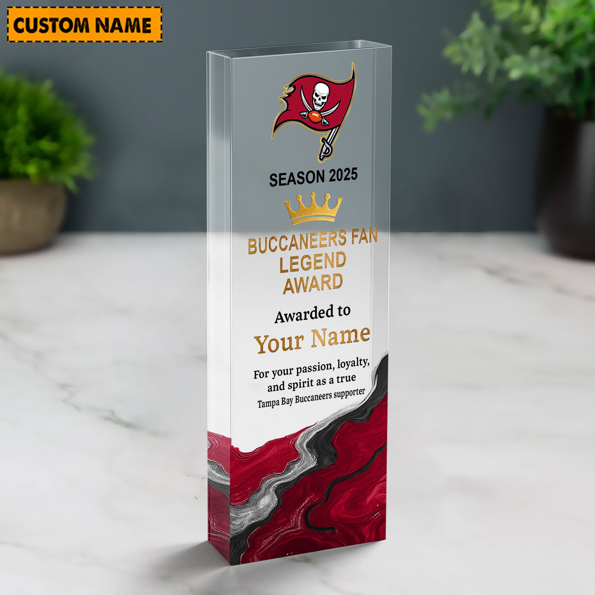 NFL Personalized Acrylic Award Plaque Funny Christmas Gift For Family - Limited Edition