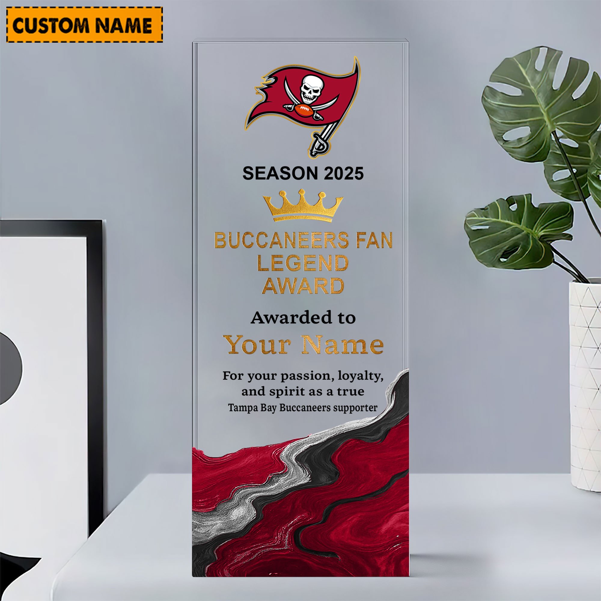 NFL Personalized Acrylic Award Plaque Funny Christmas Gift For Family - Limited Edition