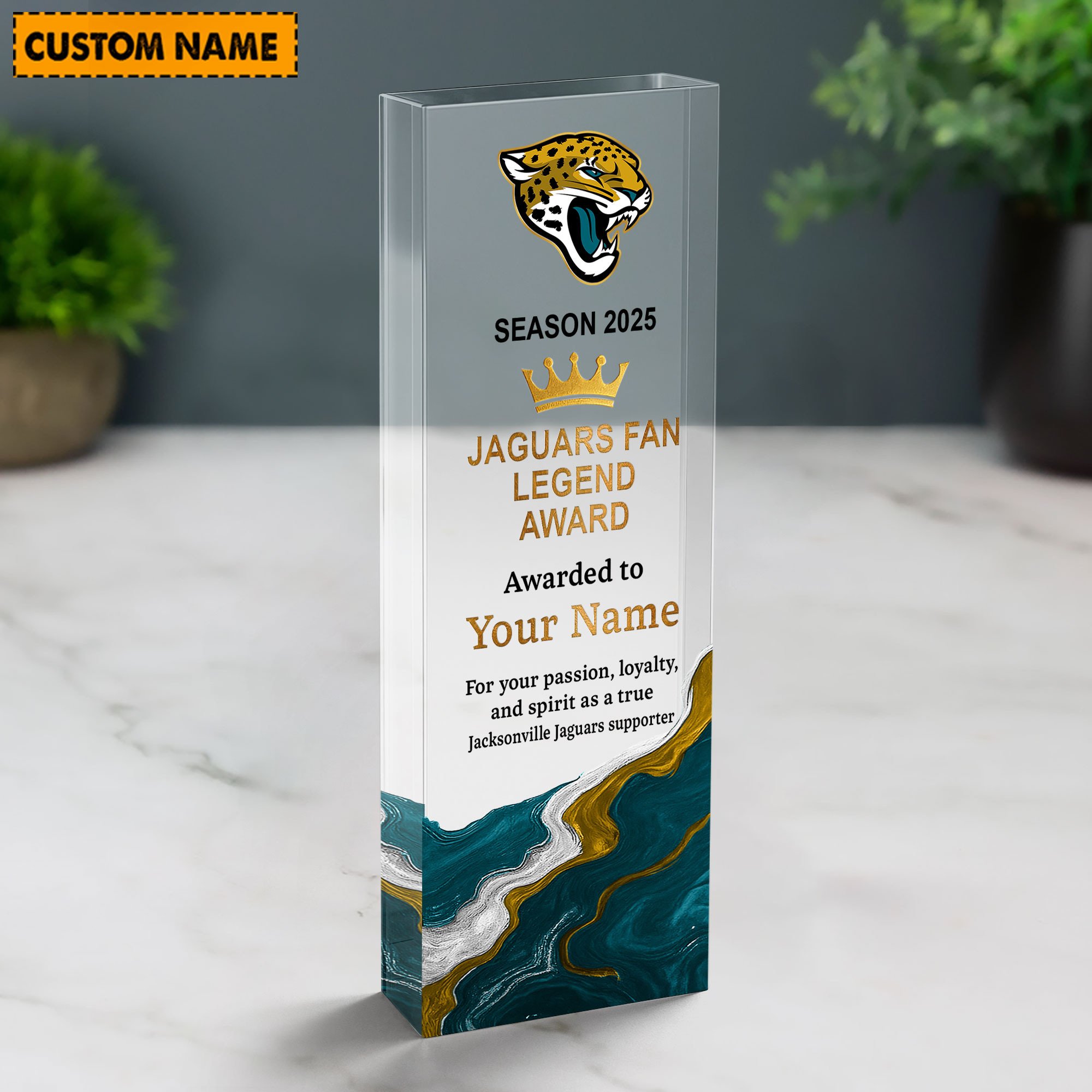 NFL Personalized Acrylic Award Plaque Funny Christmas Gift For Family - Limited Edition