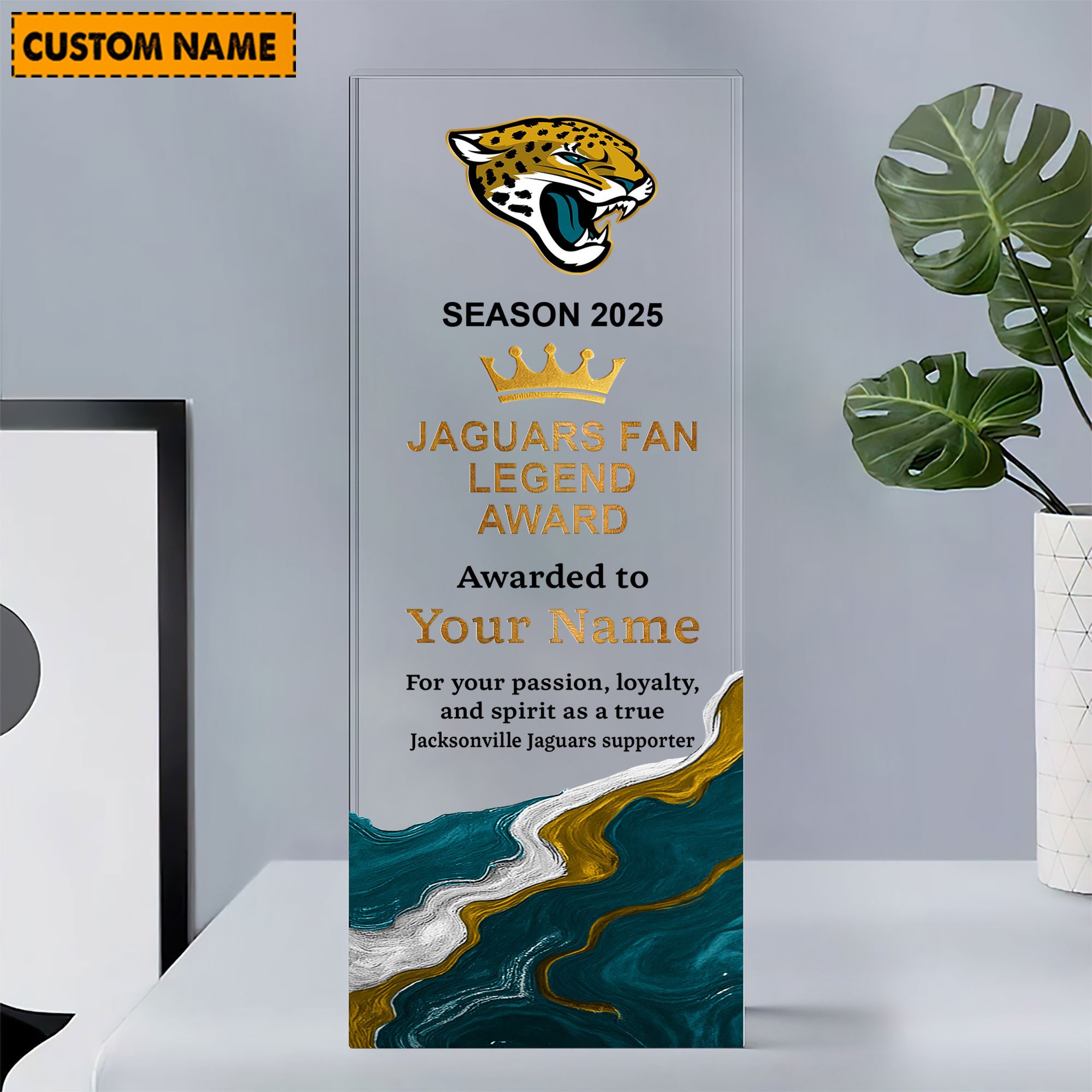 NFL Personalized Acrylic Award Plaque Funny Christmas Gift For Family - Limited Edition