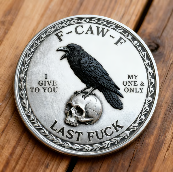 💥The F-CAW-F Coin — For Those Who Laugh at Life and Give Zero F*cks!