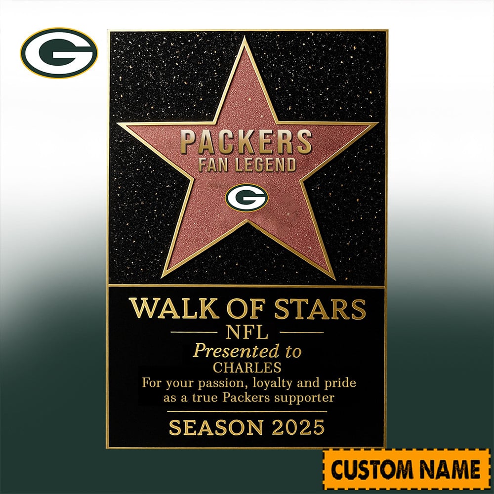 NFL Personalized Walk Of Stars Acrylic Block Plaque Funny Christmas Gift For Family - Limited Edition-Festivesl