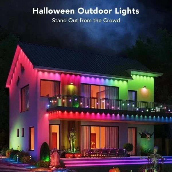 🎄Christmas Sale 70% OFF🔥Wi-Fi Bluetooth Smart Led for outdoor-Festivesl