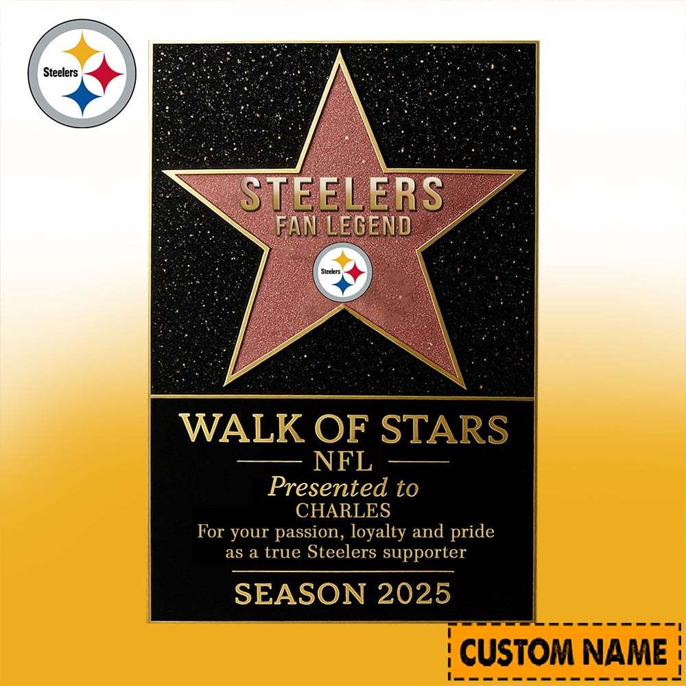 NFL Personalized Walk Of Stars Acrylic Block Plaque Funny Christmas Gift For Family - Limited Edition-Festivesl