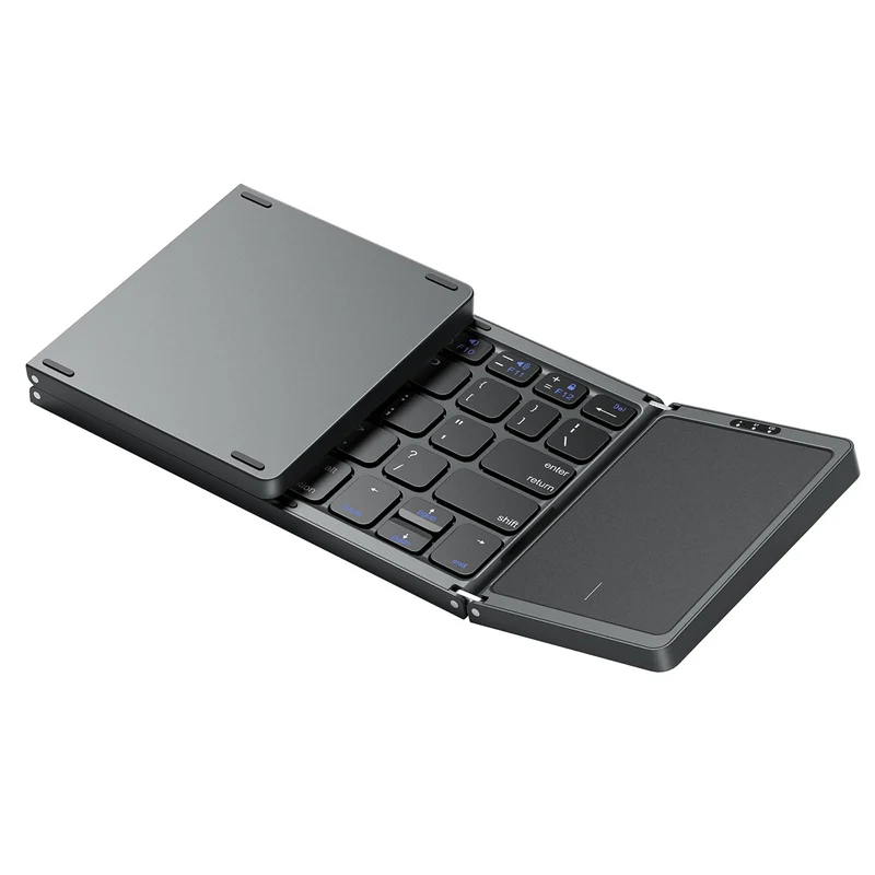 🔥Last Day Promotion 49% OFF🔥Foldable Bluetooth Keyboard with Touchpad-Festivesl