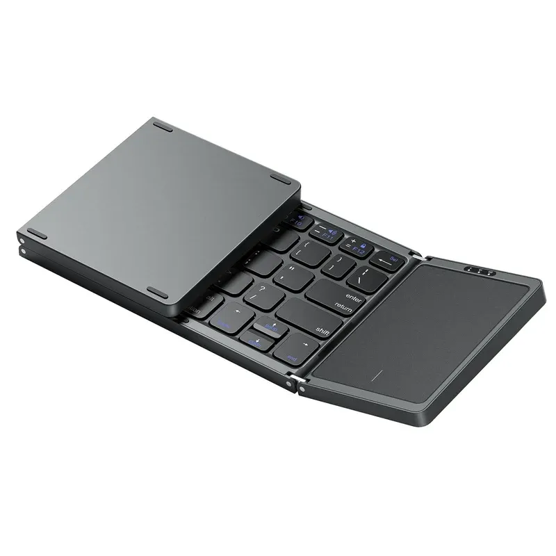 🔥Last Day Promotion 49% OFF🔥Foldable Bluetooth Keyboard with Touchpad-Festivesl
