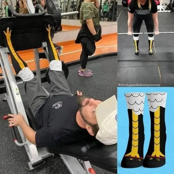 (🎁2023-Christmas Hot Sale🎁)🔥Chicken Legs Socks-Festivesl