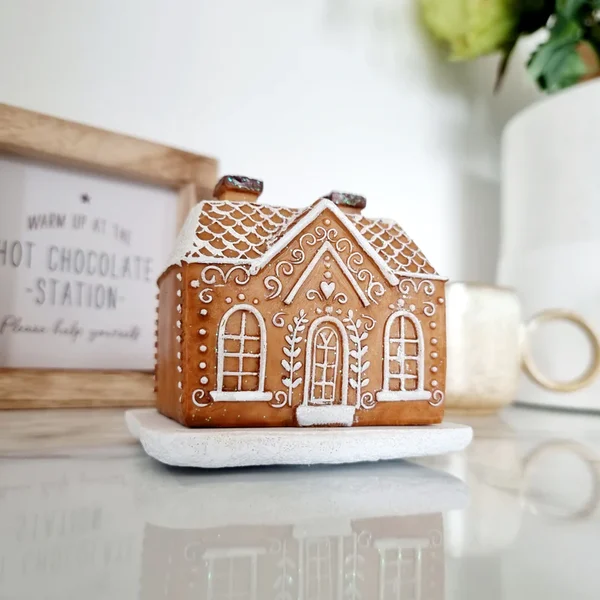 🎁Early Christmas Sale🎄Gingerbread House Incense Burner, BUY 2 FREE SHIPPING!!-Festivesl