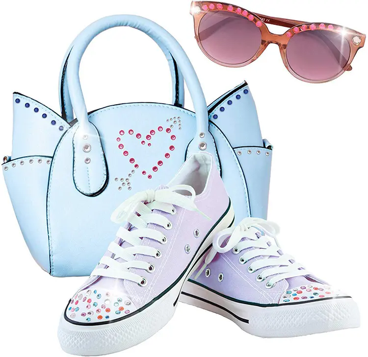 🏆 #1 Bestselling🏆Glitter Diamond Styling Tools Hair Gemstone Styling Set