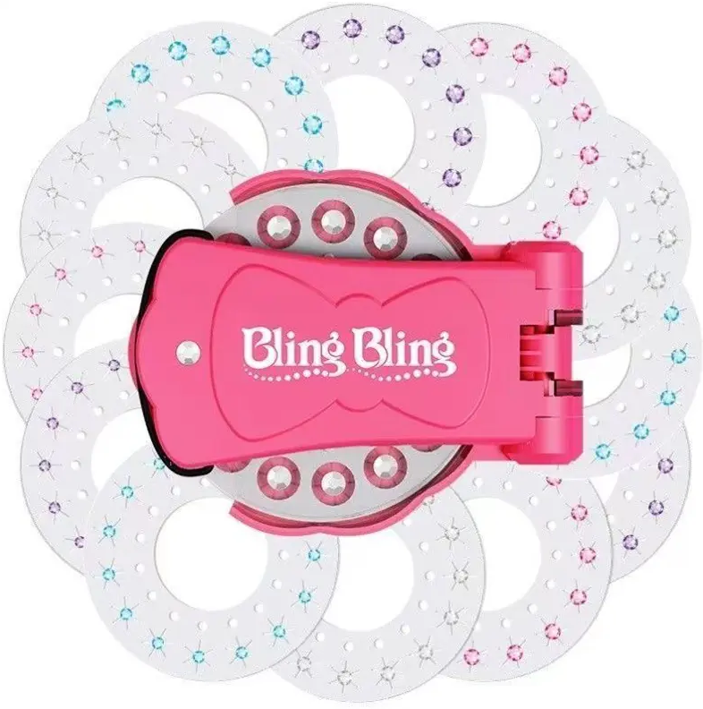 🏆 #1 Bestselling🏆Glitter Diamond Styling Tools Hair Gemstone Styling Set