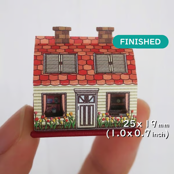 🔥Last Day 50% OFF - 🎀1:12 scale tiny book houses