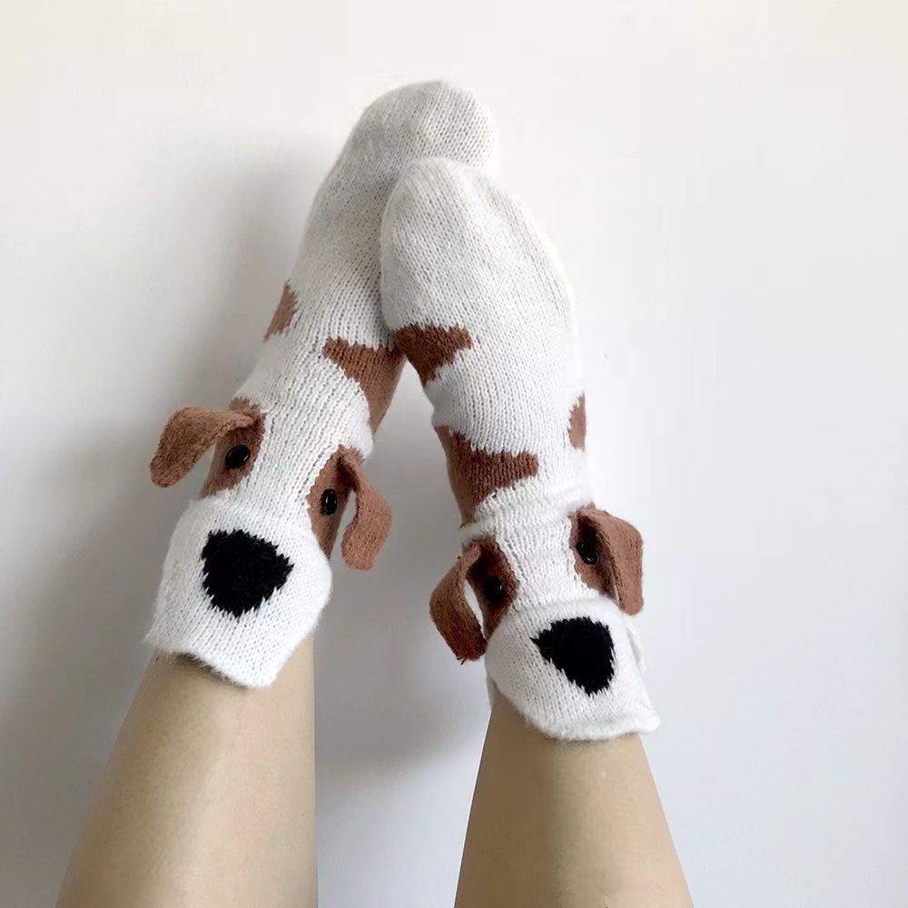 🎅Christmas Pre Sale- 3D Knit Crocodile Socks-Festivesl