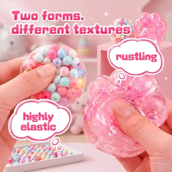 ⭐2026 Hot Sale🐾 Kawaii DIY Cat Paw Kit – Super Soft Squishy Craft for Creative & Sensory Fun