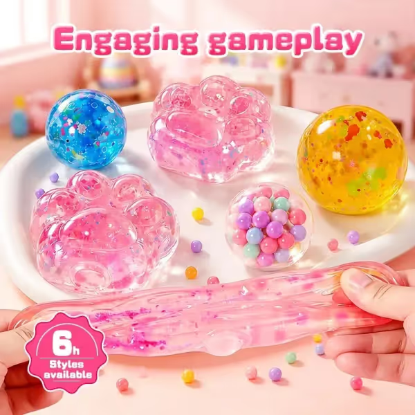 ⭐2026 Hot Sale🐾 Kawaii DIY Cat Paw Kit – Super Soft Squishy Craft for Creative & Sensory Fun