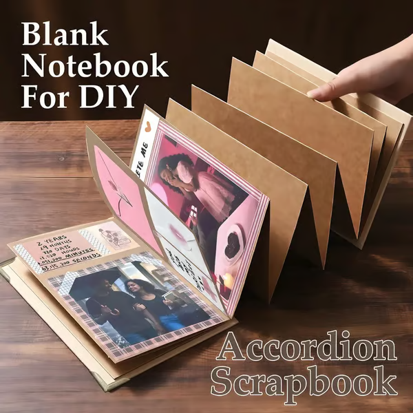 🔥Last Day 50% OFF-✨The Memory Keeper: 99+ Inch Accordion Scrapbook Album📚