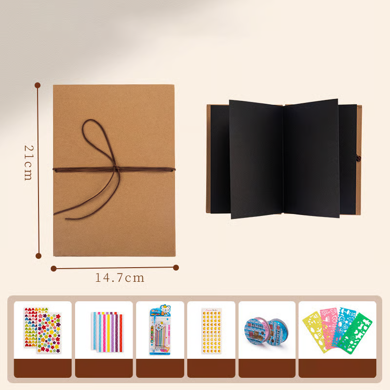 🔥Last Day 50% OFF-✨The Memory Keeper: 99+ Inch Accordion Scrapbook Album📚