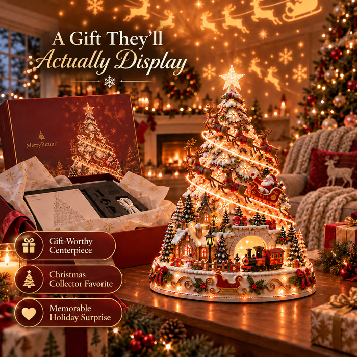 💯 60,000+ Sold - 🎄Christmas Village Lightscape Tree