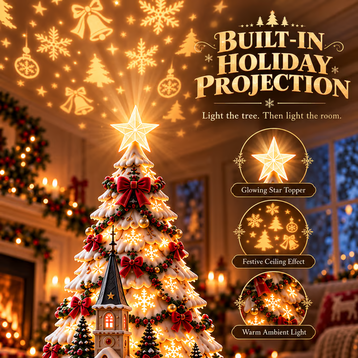 💯 60,000+ Sold - 🎄Christmas Village Lightscape Tree