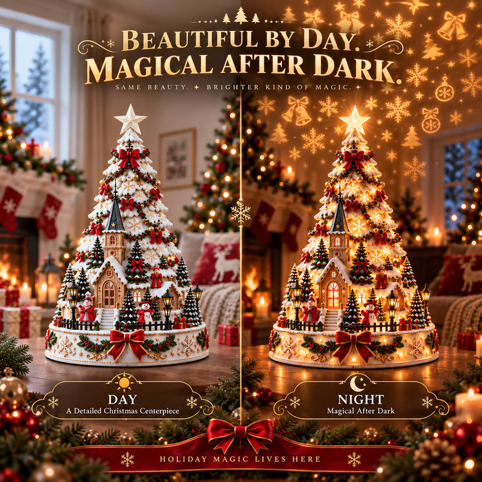 💯 60,000+ Sold - 🎄Christmas Village Lightscape Tree