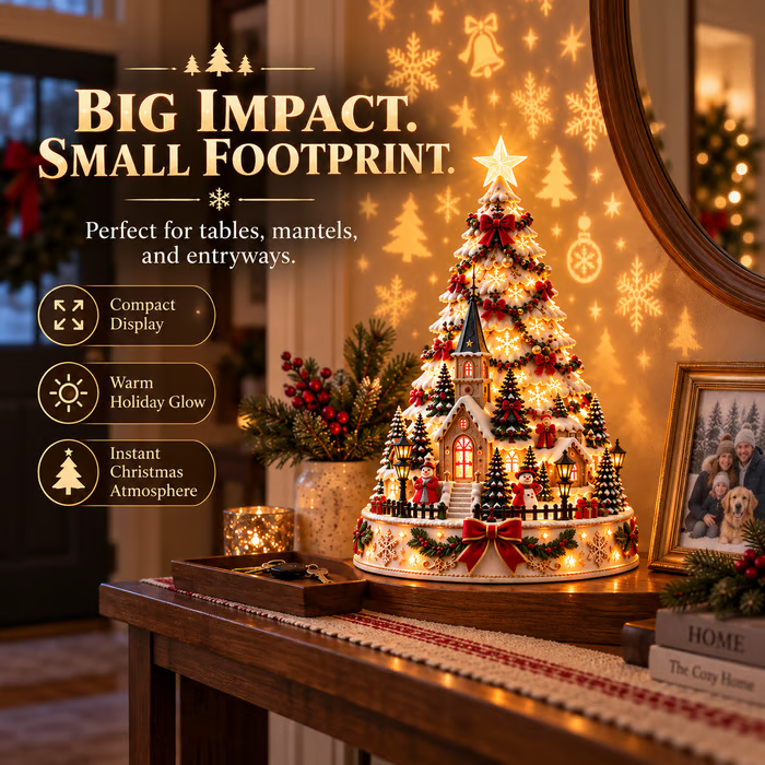 💯 60,000+ Sold - 🎄Christmas Village Lightscape Tree