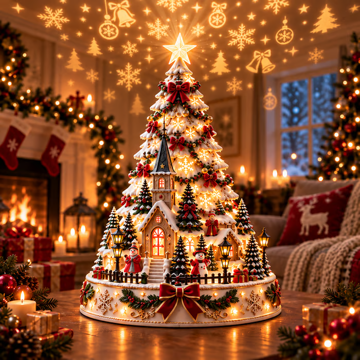 💯 60,000+ Sold - 🎄Christmas Village Lightscape Tree
