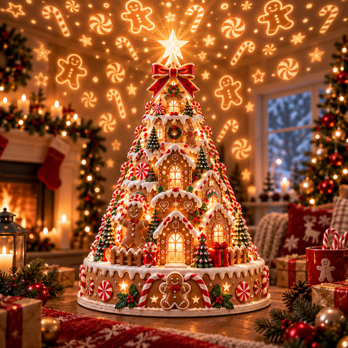 💯 60,000+ Sold - 🎄Christmas Village Lightscape Tree
