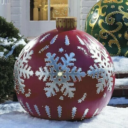 Outdoor Christmas PVC inflatable Decorated Ball-Festivesl
