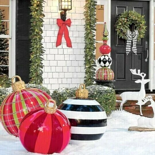 Outdoor Christmas PVC inflatable Decorated Ball-Festivesl