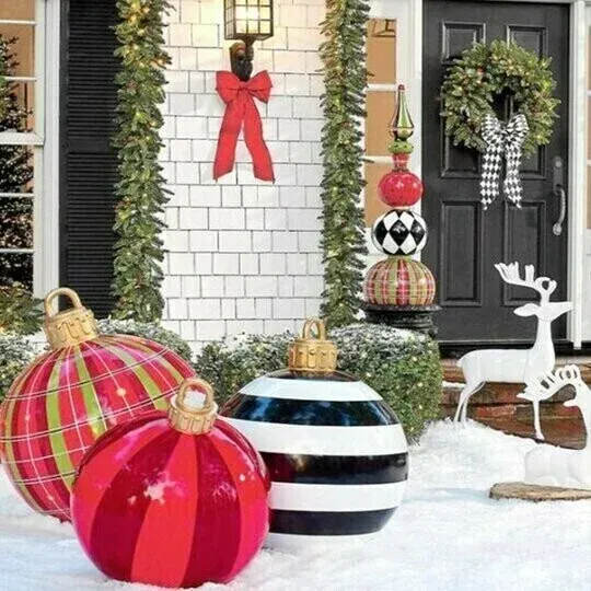 Outdoor Christmas PVC inflatable Decorated Ball-Festivesl