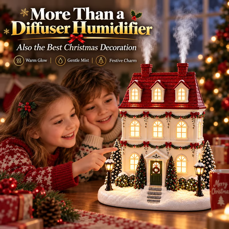 🎄Hot Sale 50%Off🔥 Christmas House Aroma Diffuser