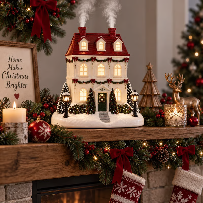 🎄Hot Sale 50%Off🔥 Christmas House Aroma Diffuser