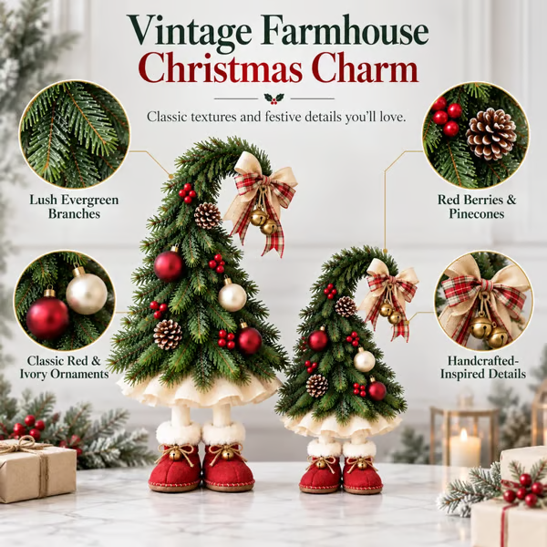 🔥HOT SALE🔥⏰Limited Stock 49% OFF -Whimsical Christmas Elf Tree Decor