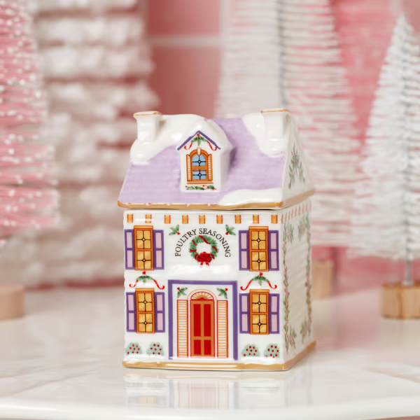 🎁LAST DAY 49% OFF-🎄✨Holiday Village Spice House Set (6PCS) — A Mini Christmas Wonderland for Your Kitchen!-Festivesl
