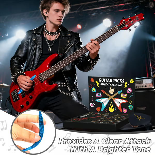 🔥LAST DAY 50% OFF-🎸Guitar Picks Advent Calendar 2025🎁