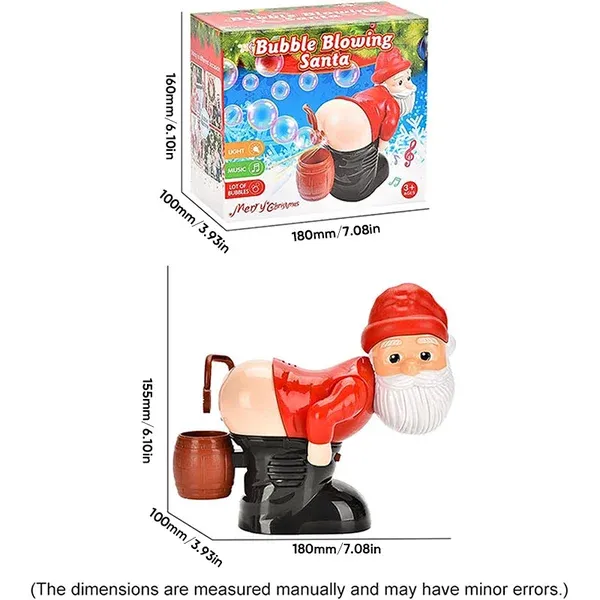 🎅Christmas Pre Sale -49% OFF-🎁Funny Santa Bubble Blower-Festivesl