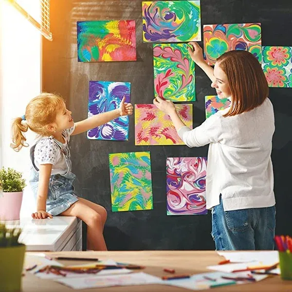 🎨🎨Water Marbling Paint Art Kit🎁The perfect gift for Christmas-Festivesl