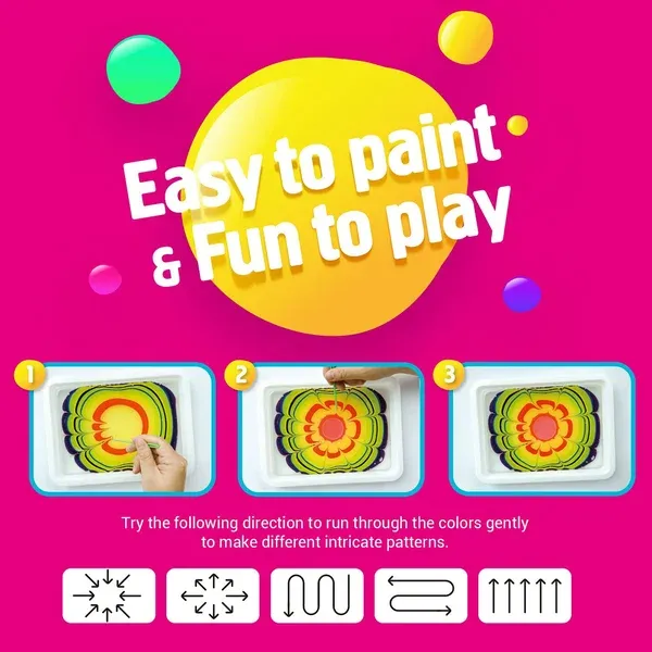 🎨🎨Water Marbling Paint Art Kit🎁The perfect gift for Christmas-Festivesl