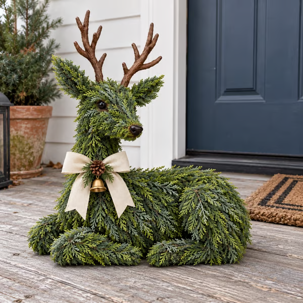 🔥Last Day 50%🎄 Evergreen Reindeer Christmas Decoration